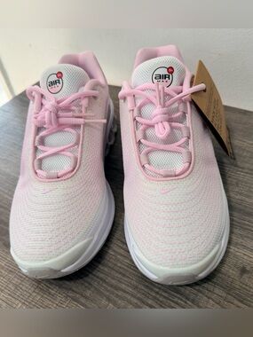 New Nike Air Max DN Pink White Sneaker Shoes Size US 7Y - 8.5 W